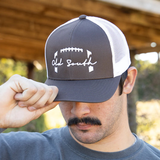 Old South Football Stitched - Trucker Hat