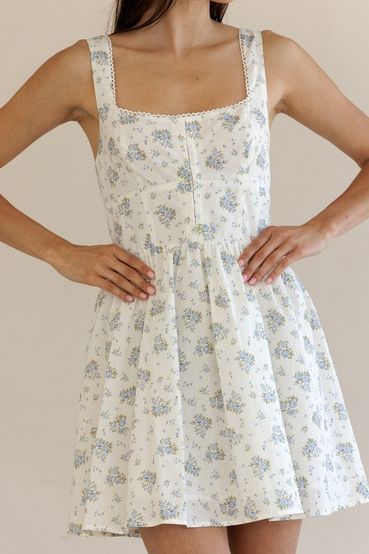 Sweetheart Neckline Ruffled Dress