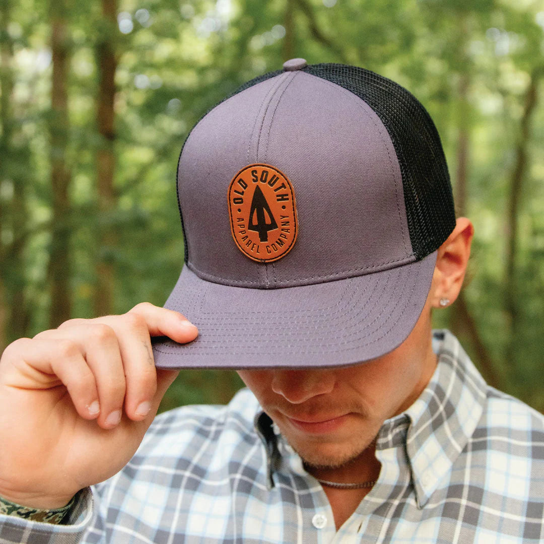 Old South Trucker Hat - Arrow Patch