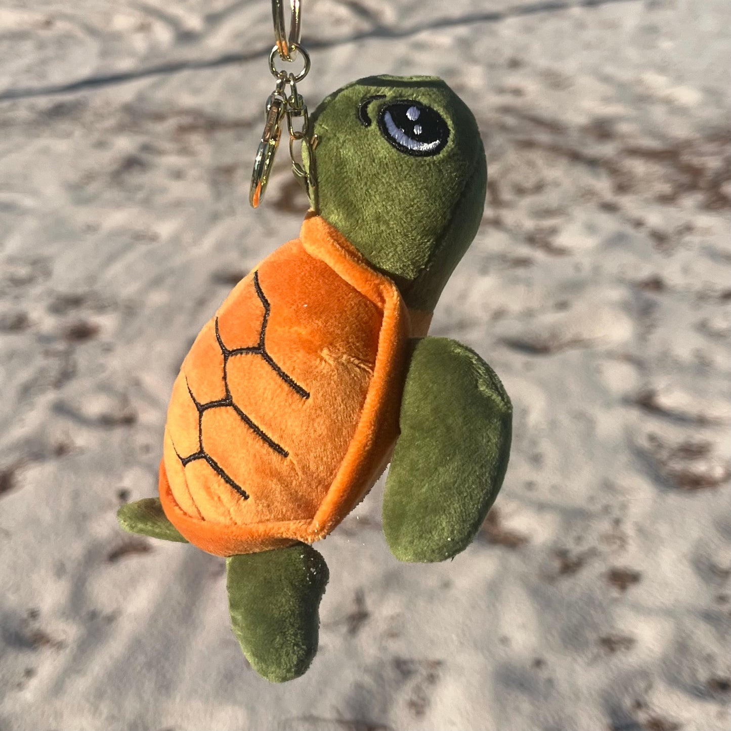 Turtle Plush Keychain