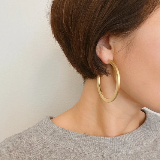 Overall Luxe Hoop Earrings