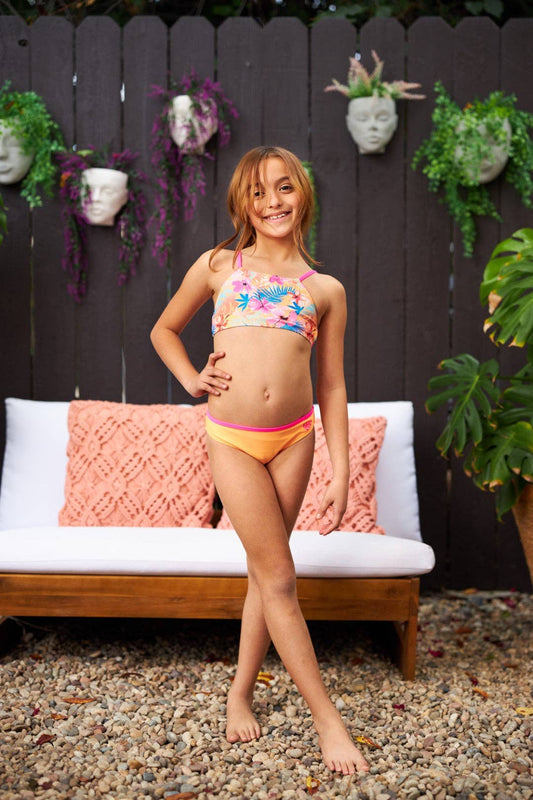 Girls Bandana Top Two Piece