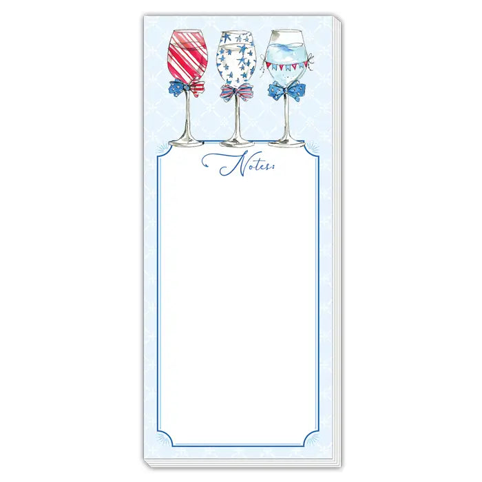 "Cheers" Skinny Notepad