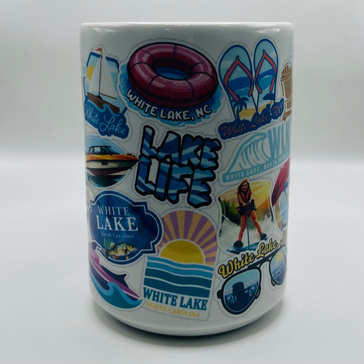 White Lake Design Coffee Mug