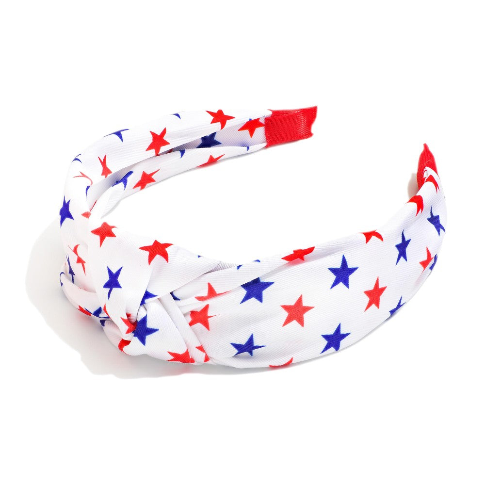 Americana Stars Knotted Headband
