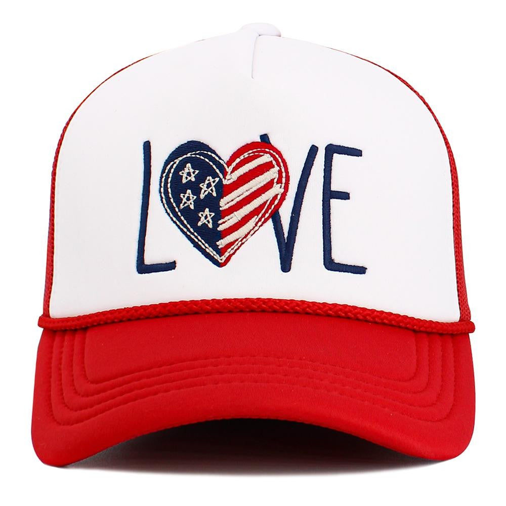 Americana LOVE Trucker Hat