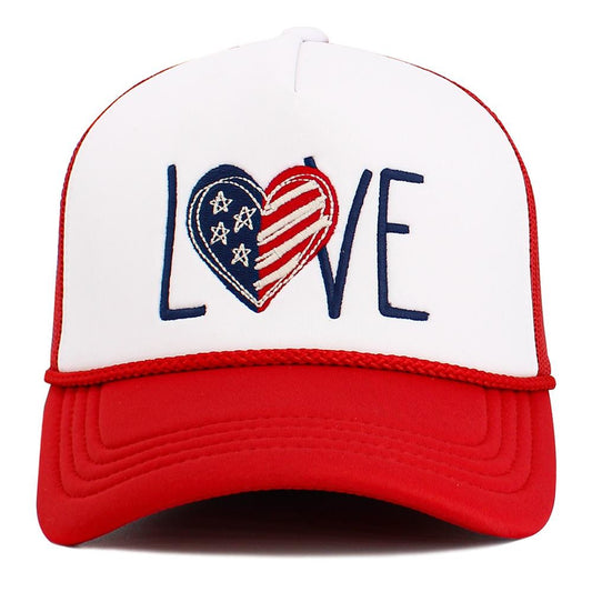Americana LOVE Trucker Hat