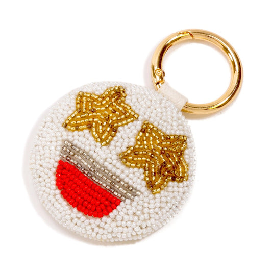 Star Smiley Keychain