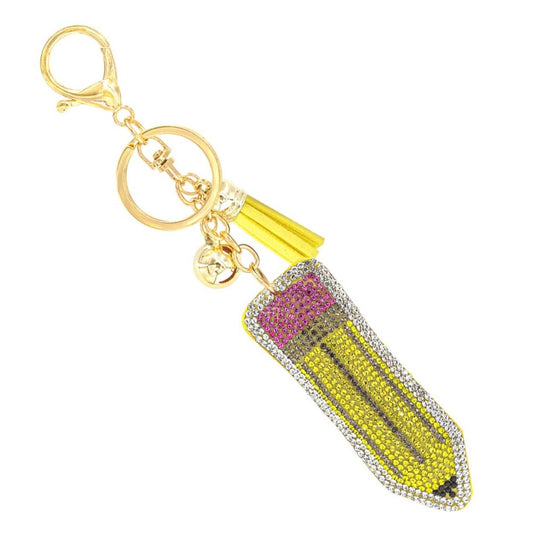 School Pencil Keychain