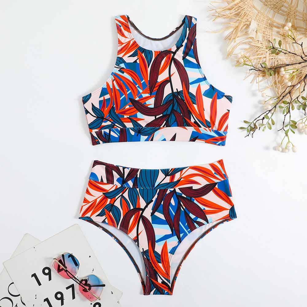 Solid Color Swimsuit