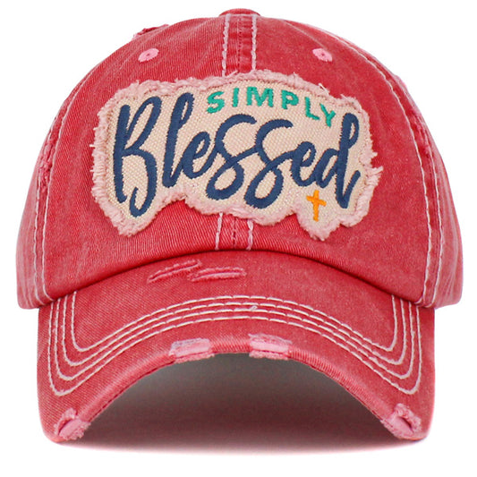 Simply Blessed Ball Cap