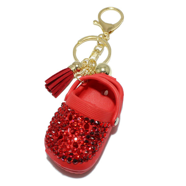 Croc Keychain - Red