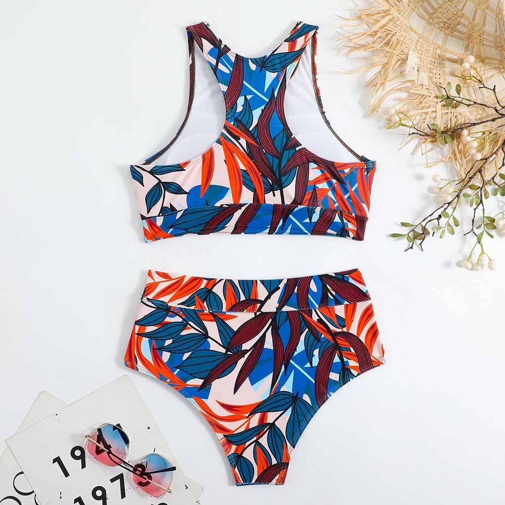 Solid Color Swimsuit