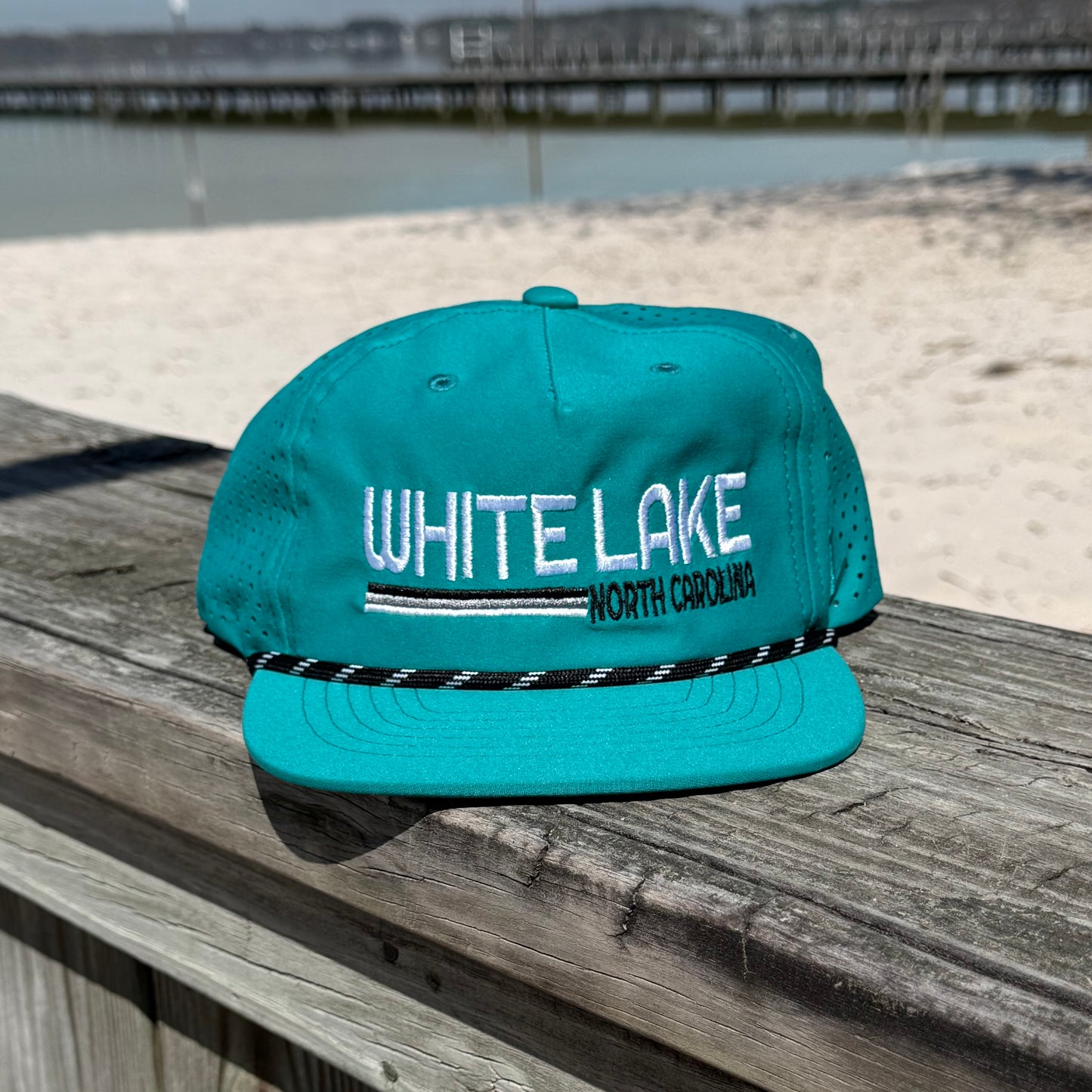 White Lake Hat - Faded Rows