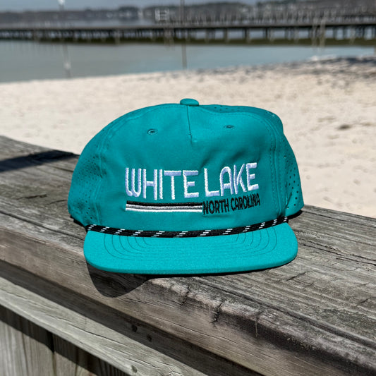 White Lake Hat - Faded Rows