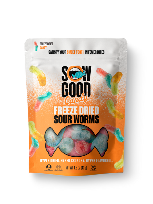 Freeze Dried Sweet Worms