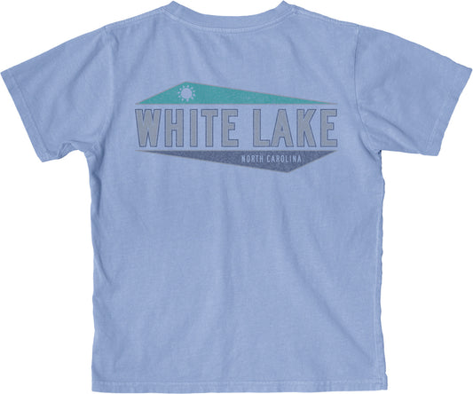 White Lake Tee Youth - Contraption Cornflower Blue