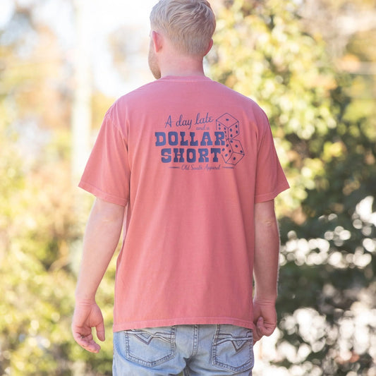 Old South Short Sleeve Tee -  Day Late, Dollar Short