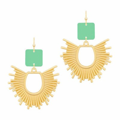 Ode Mint Earrings