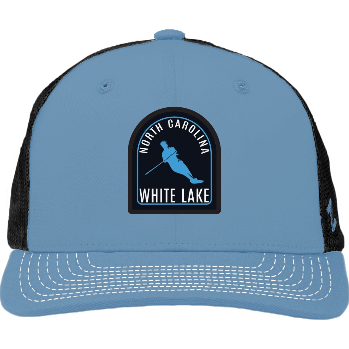 White Lake Hat - Blue Door w/Skier