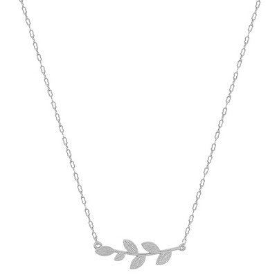 Brady Silver Necklace