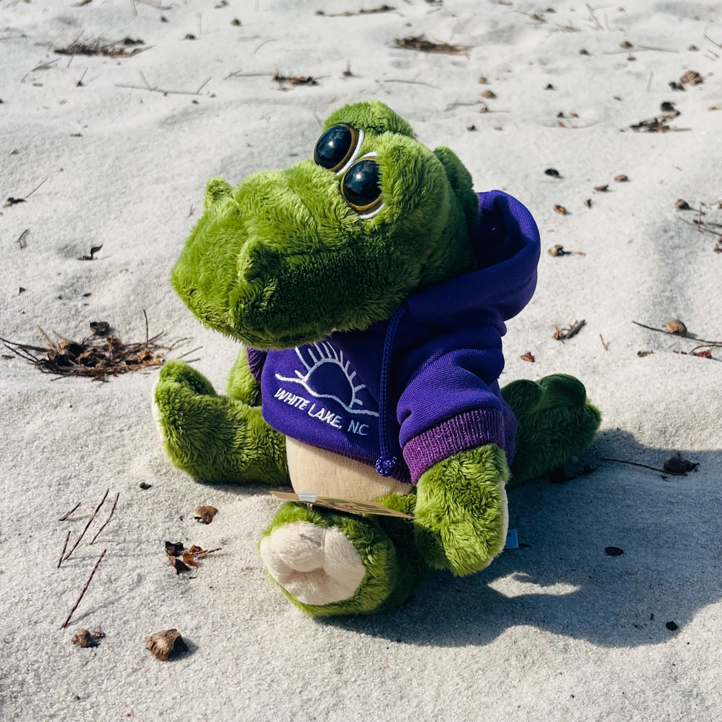 White Lake Plushie - Bright Eye Gator