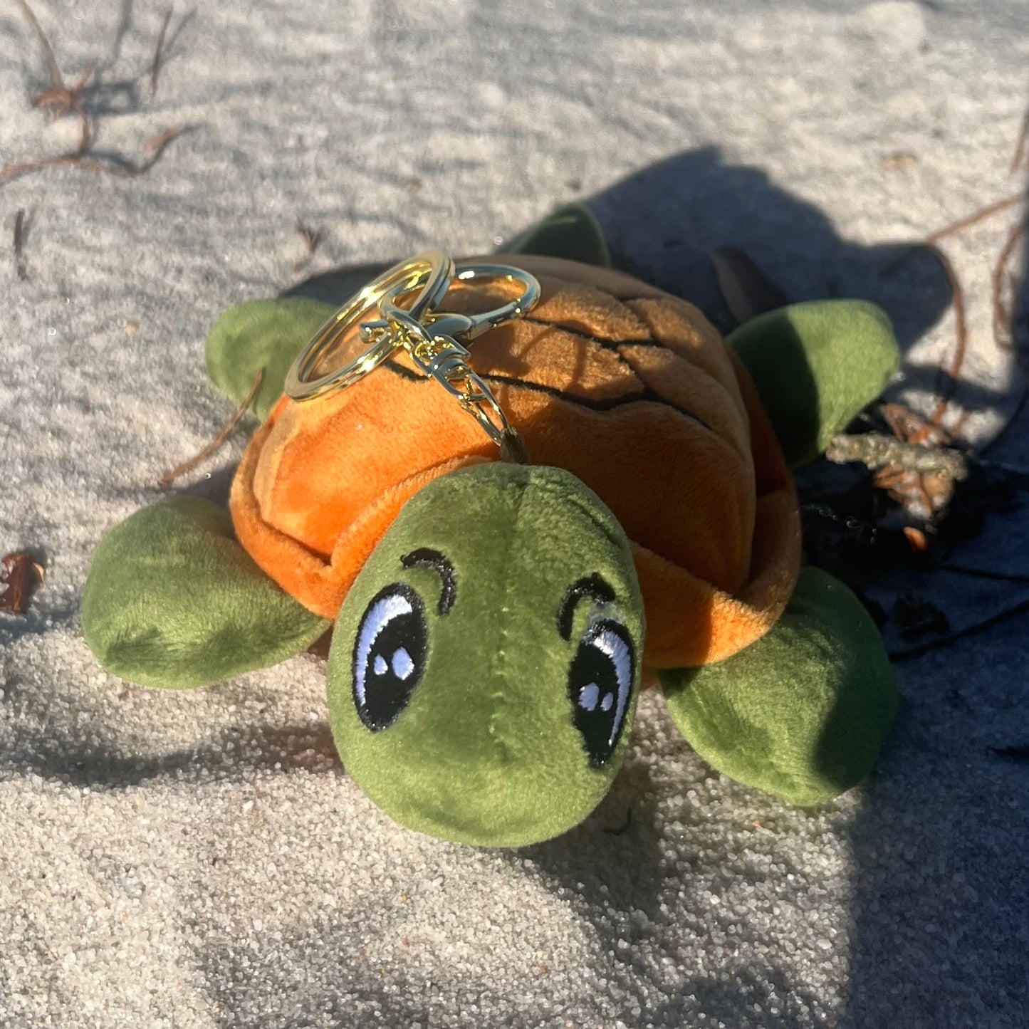 Turtle Plush Keychain