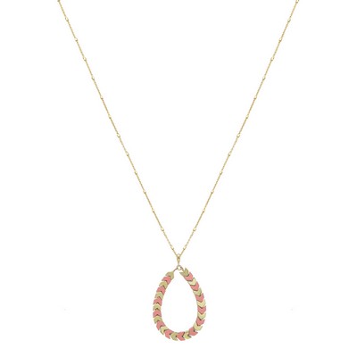 Crew Pink Necklace