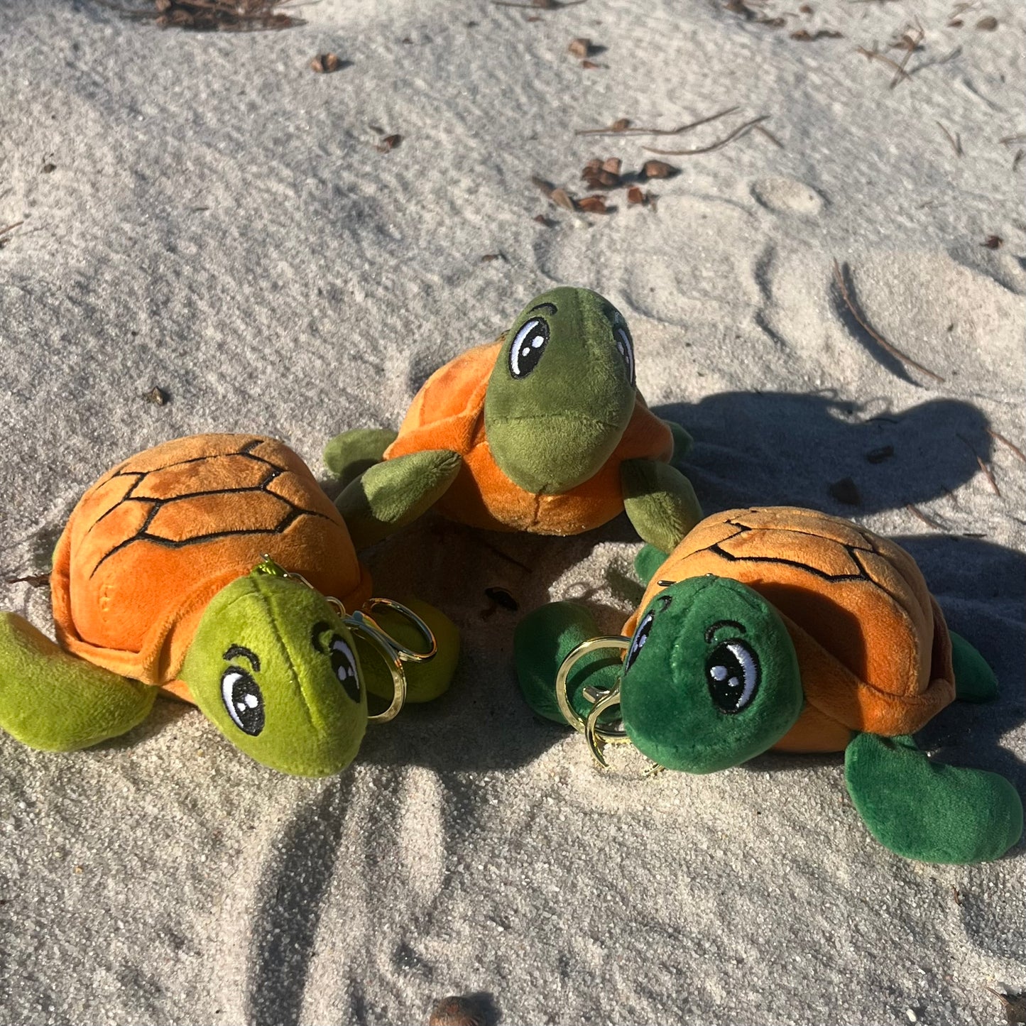 Turtle Plush Keychain