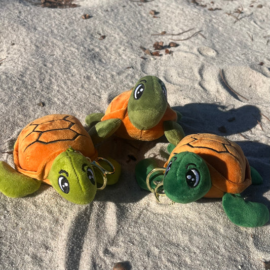 Turtle Plush Keychain