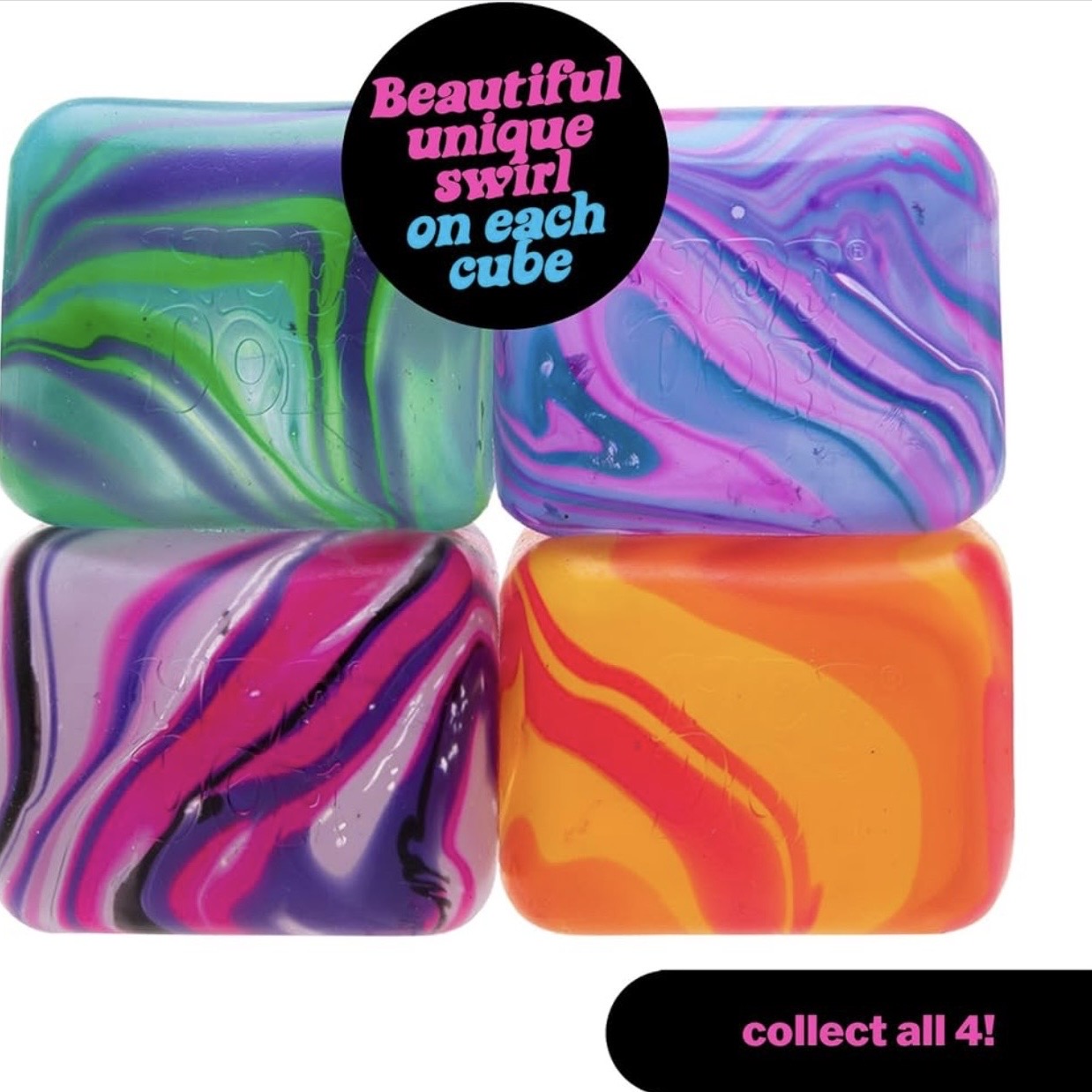 NeeDoh Nice Cube Swirl