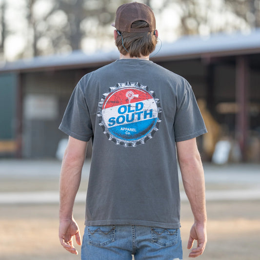 Old South Vintage Bottle Cap Short Sleeve Tee
