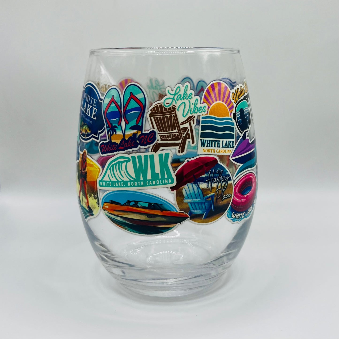 White Lake Design Wine Glass