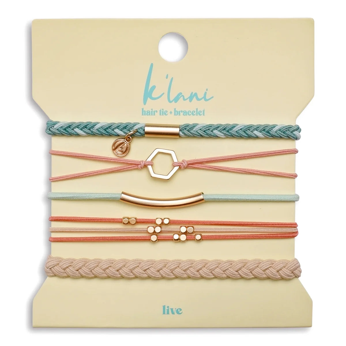 Live - Hair Tie Bracelet