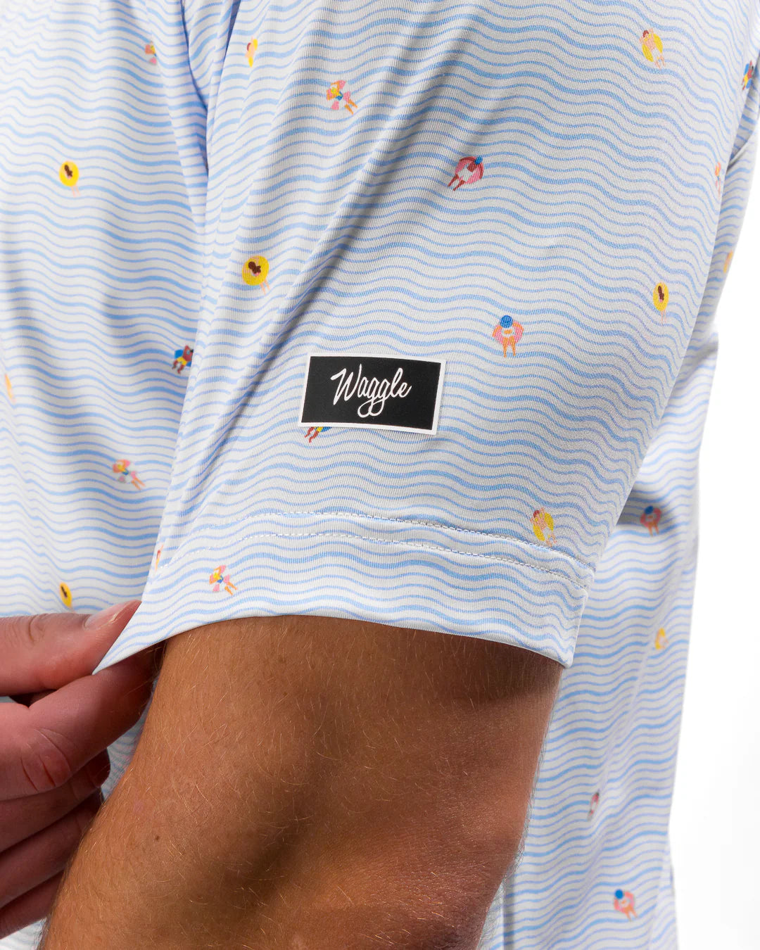 Waggle Men's Pique Polo - Floater