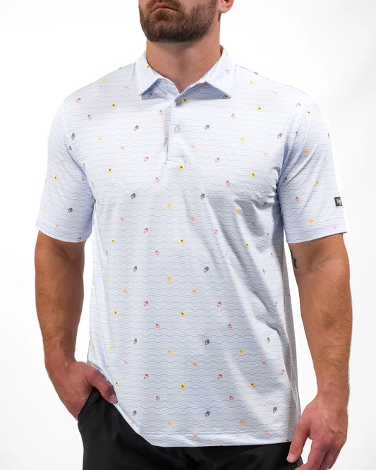 Waggle Men's Pique Polo - Floater