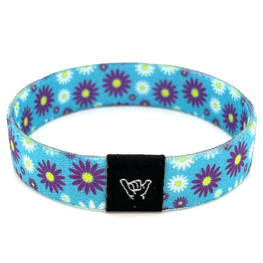 Flower Power Wristband Bracelet