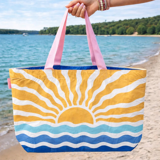 Simply Southern Splash Tote - Sun