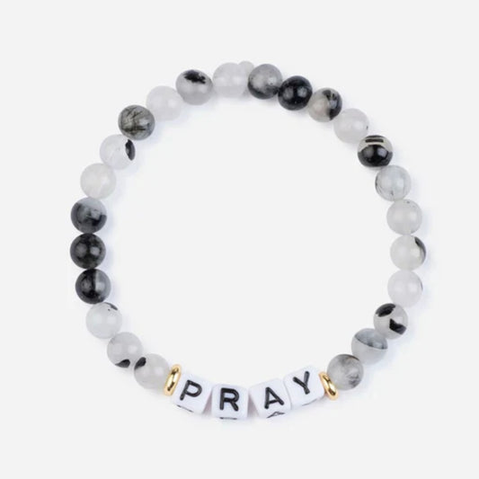 Pray Letter Bracelet