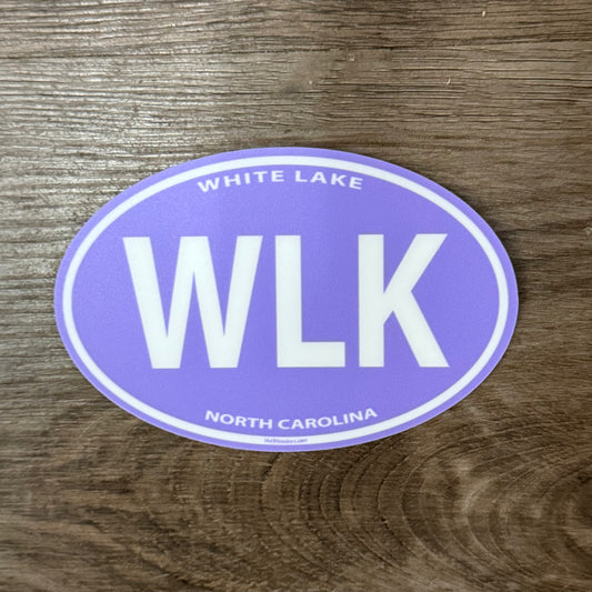 White Lake Sticker - WLK
