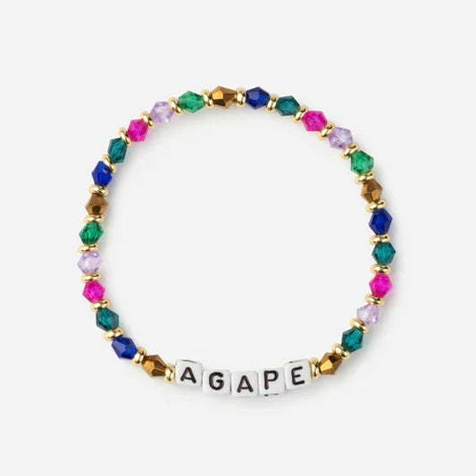 Agape Letter Bracelet