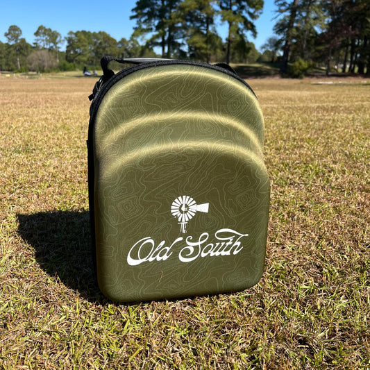 Old South 6 Hat Travel Case - Topographic