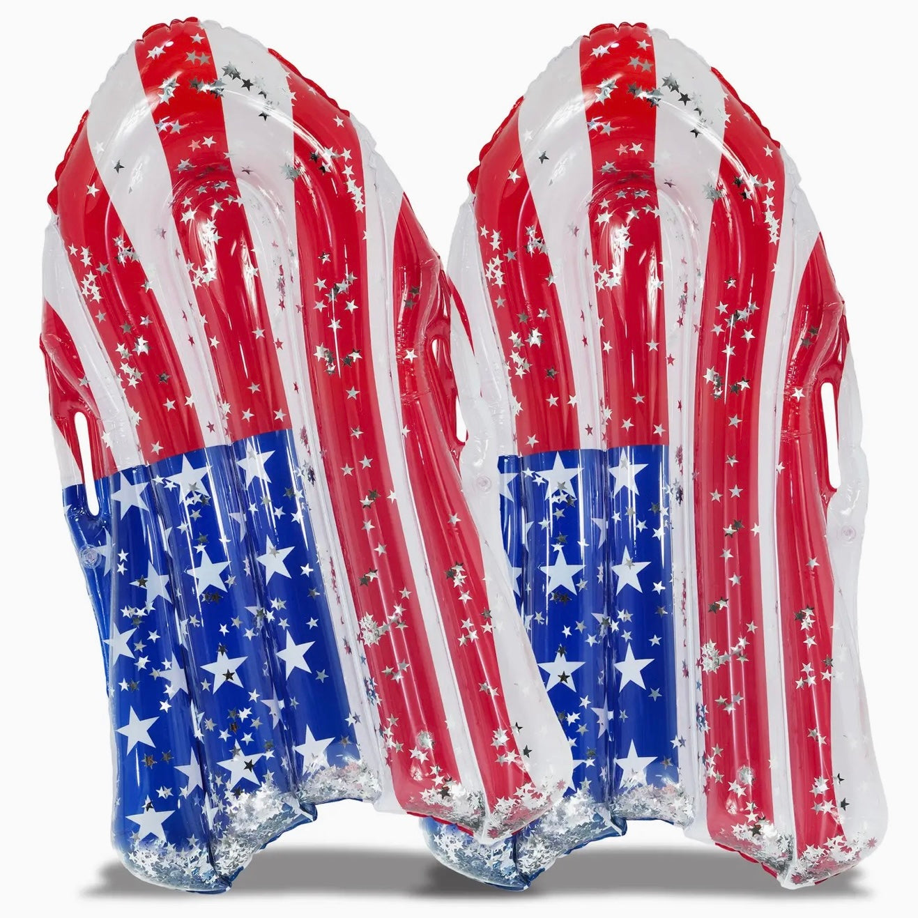 USA Flag Confetti Bodyboard