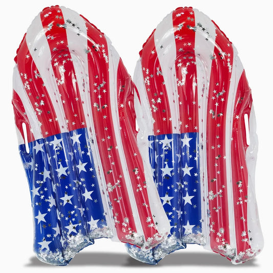 USA Flag Confetti Bodyboard