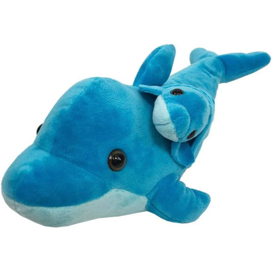 Plush Dolphin w/baby