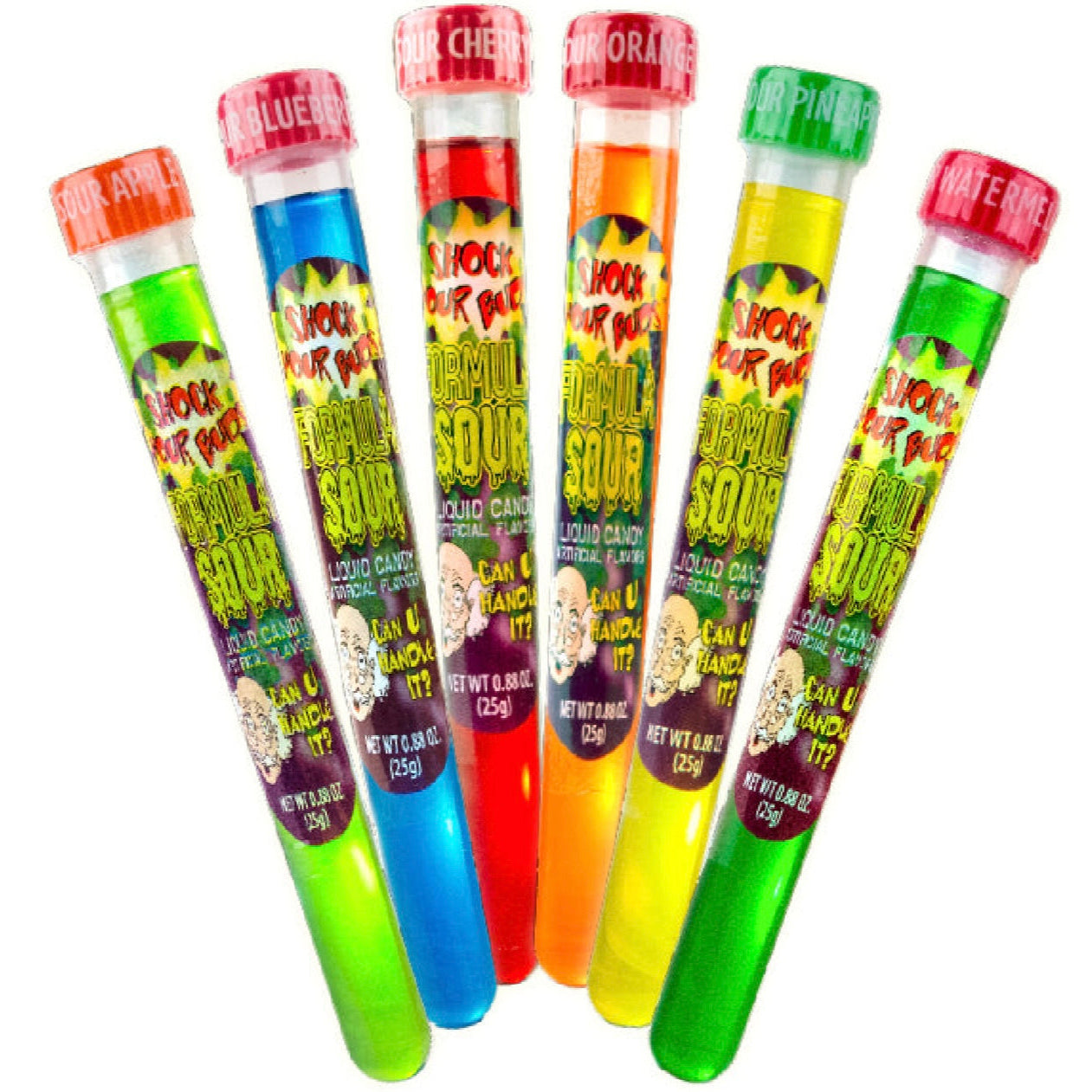 Formula Sour Liquid Test Tube Candy