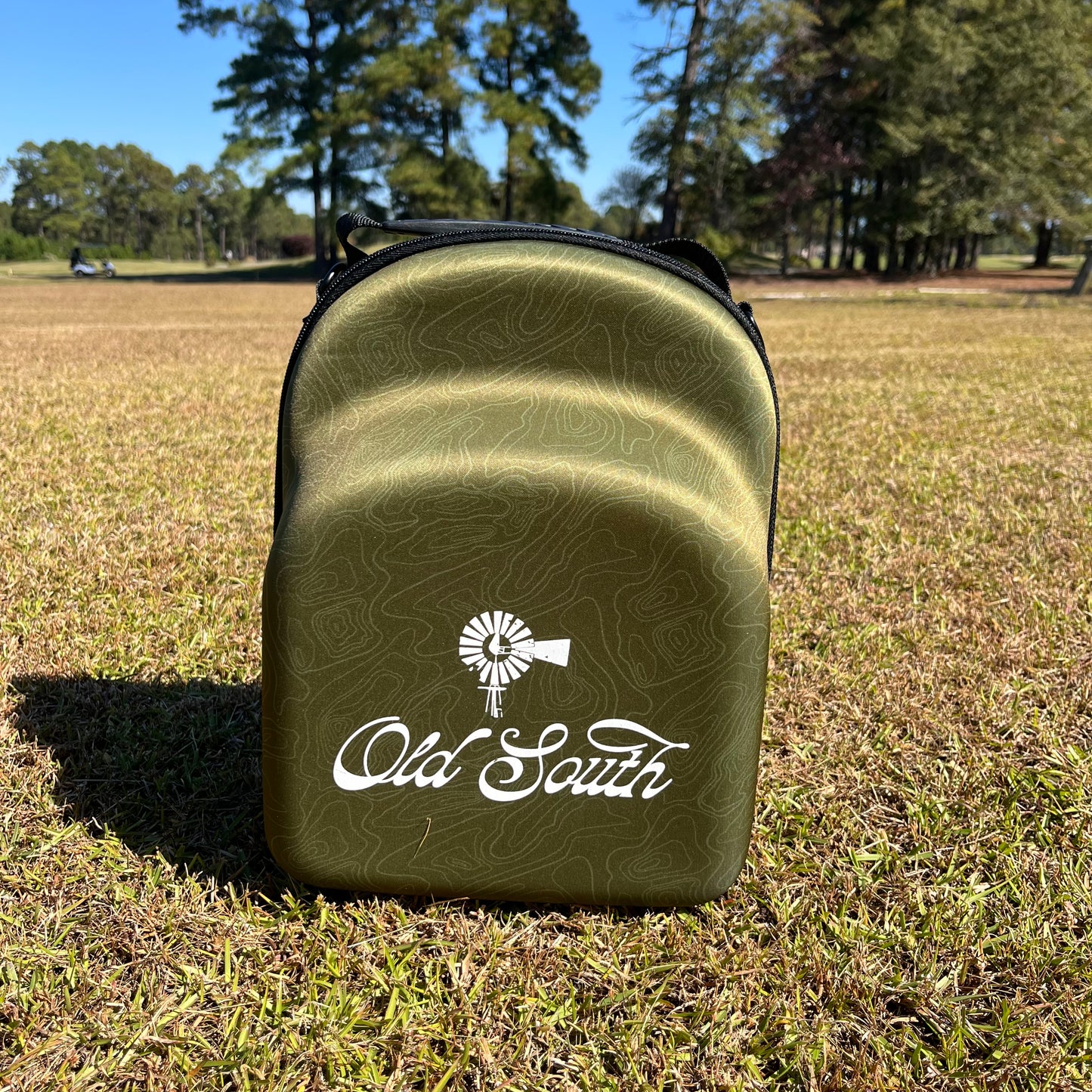 Old South 6 Hat Travel Case - Topographic