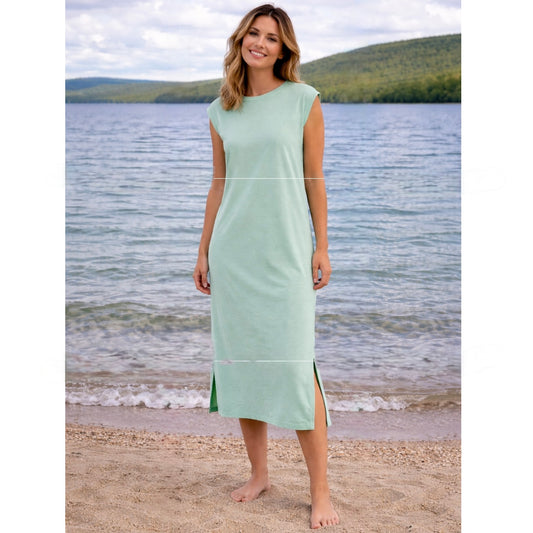 Simply Southern Vintage Wash Dress - Turquoise