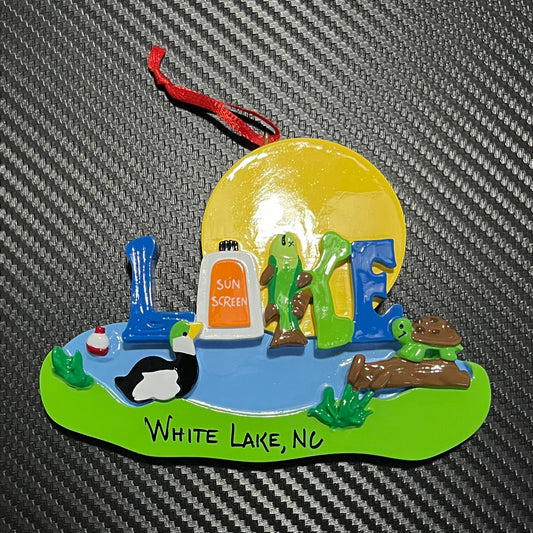 White Lake Ornament - Lake