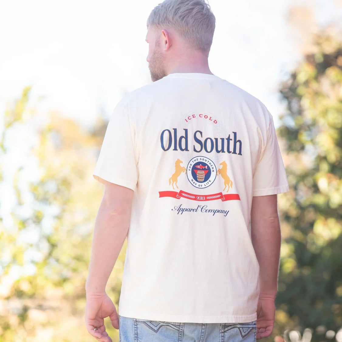 Old South Short Sleeve Tee -  Ice Cold